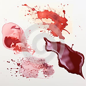 Dripping ink photo