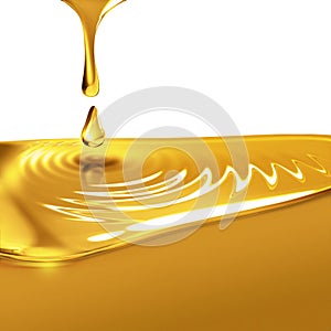 Dripping oil