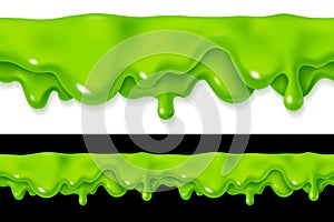 Dripping oozing slime design