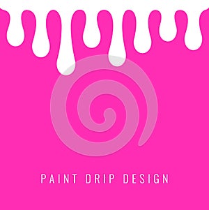 Dripping paint