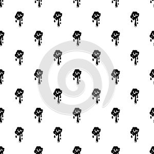 Dripping slime pattern vector
