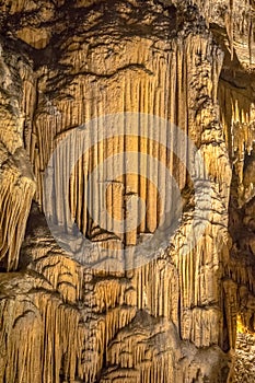 Dripstone cave France