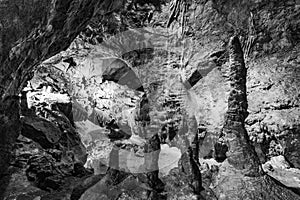 Dripstone cave under Budapest