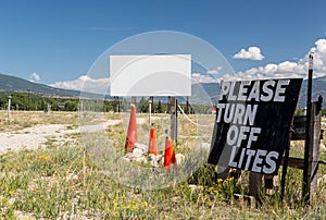 Drive in movie theater in Buena Vista CO photo