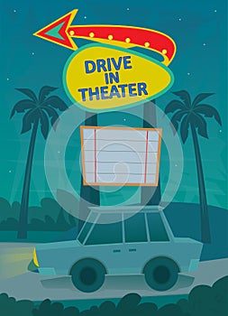 Drive In Poster