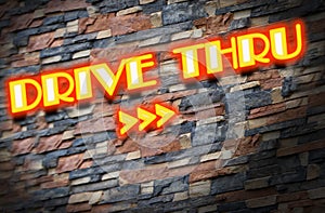 Drive thru neons photo