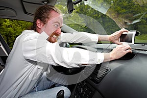 Driver furious on GPS navigation