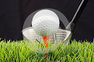 Driver and golfball