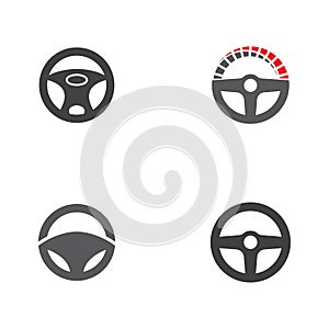 Driver icon Template vector illustration