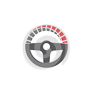 Driver icon Template vector illustration