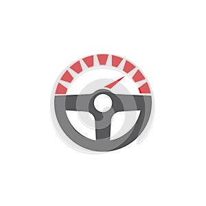 Driver icon Template vector illustration