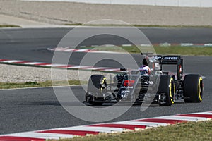 Driver Jenson Button. Team McLaren Honda