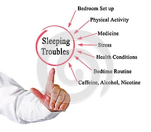 Drivers of Sleeping Troubles