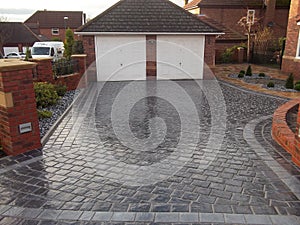 Driveway block paving photo