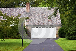 Driveway and Garage