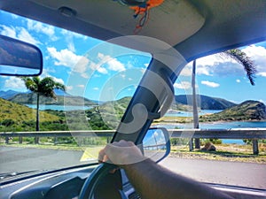 Driving in the Caribbean