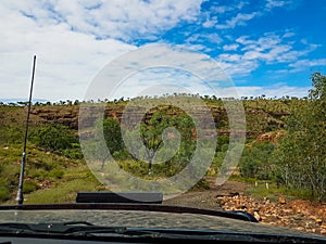Remote Australian road