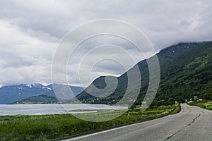 Driving on the E10 road