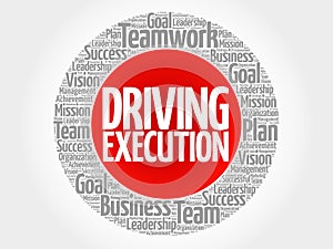 Driving Execution circle
