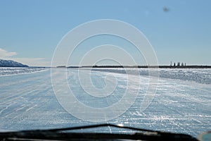 Driving he Ice Road