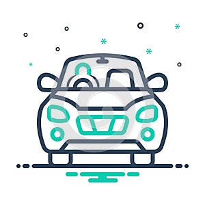 Mix icon for Driving, drive and propulsive