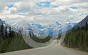 Driving In Kootenay National Park