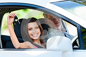 Driving lesson photo