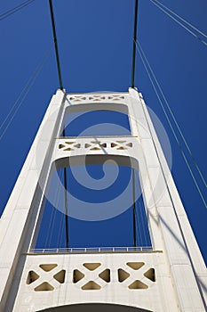 Driving Mackinac Bridge