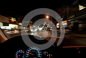 Driving at night img