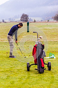 Driving range practice