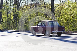 Driving a retro Dacia 1100