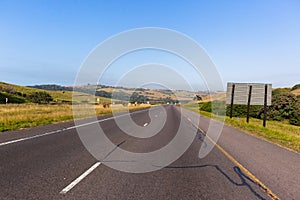 Driving Road Highway Countryside Landscape