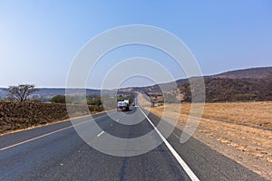 Driving Road Highway Vehicles Landscape