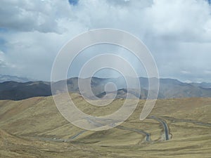 Driving in Tibet