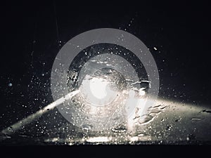 Driving in to the night