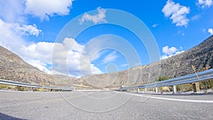 Driving Under Sunny Skies on Cuyama Highway Scenery photo