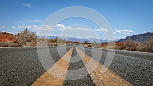 Driving and walking through the Valley of Fire State Park