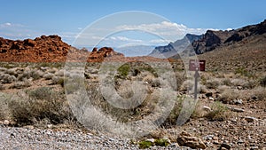 Driving and walking through the Valley of Fire State Park