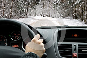 Driving in winter