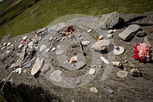 Drombeg Stone Circle Archaeological Site, Ireland. photo