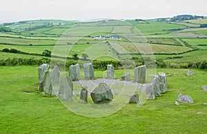 Drombeg Stone Circle, County Cork, Ireland