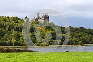 Dromore Castle and lake