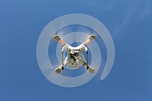 Dron seen from below photo