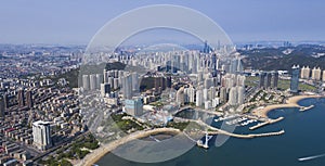 Aerial photos of Dalian City