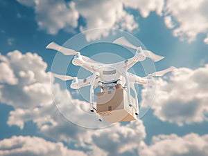 Drone Delivery Service in Sky