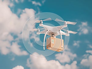 Drone Delivery in Sky