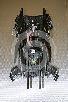 Drone design prototype and build showing different electronic modules