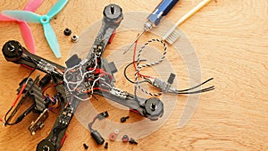 Drone - Electronic speed control ESC replacing after crash
