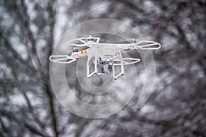 Drone in flight