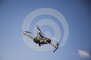 Drone in flight photo